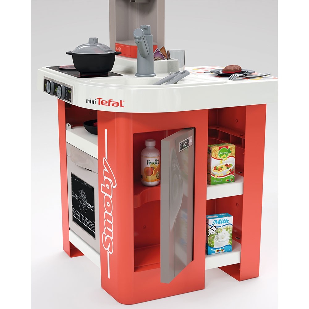 Bucatarie Smoby Mini Tefal Studio rosu image 4