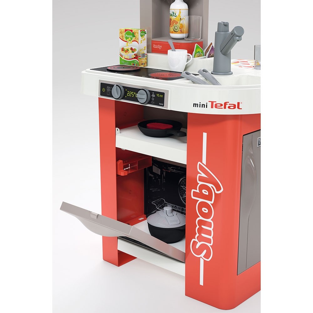 Bucatarie Smoby Mini Tefal Studio rosu image 5