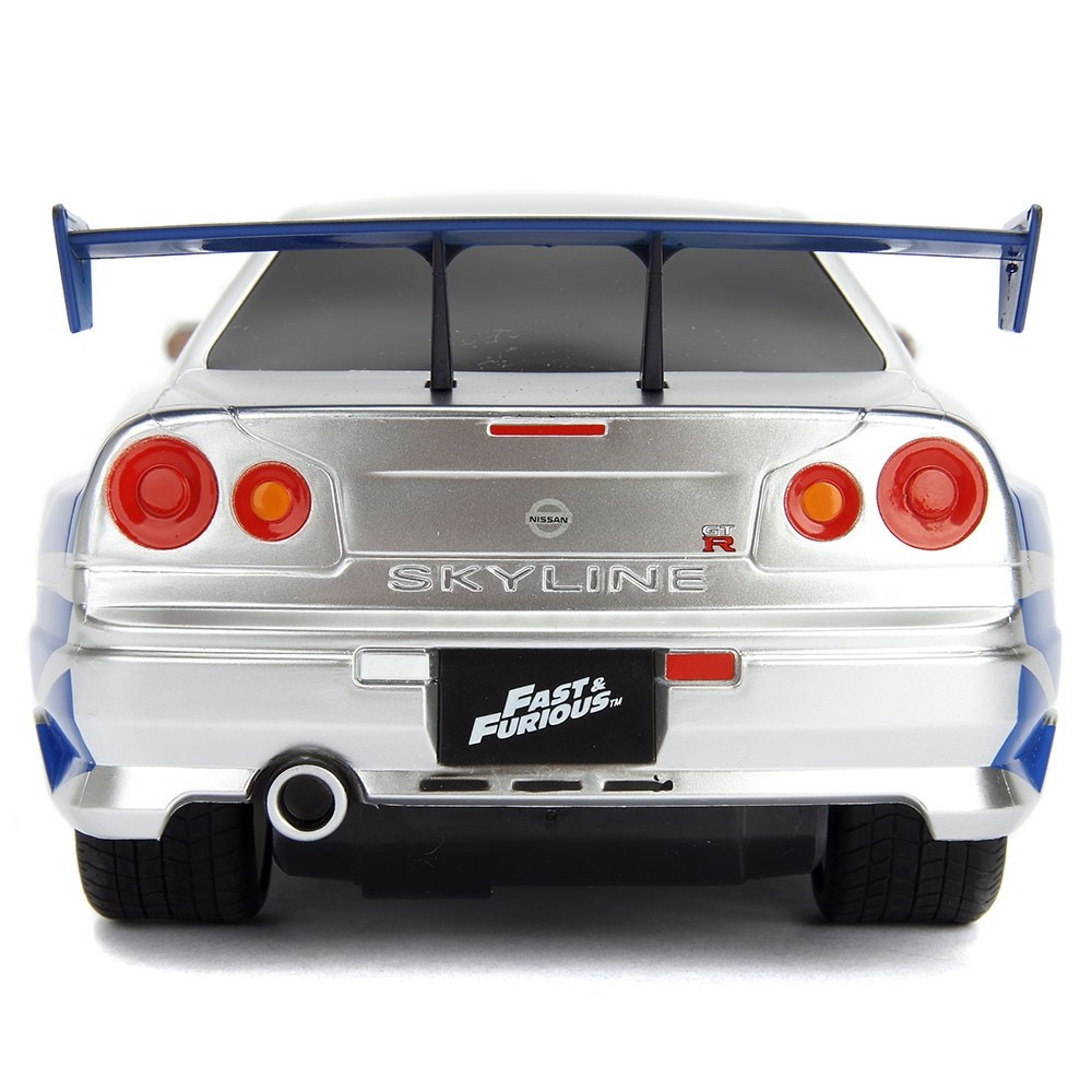 Masina Jada Toys Fast and Furious Nissan Skyline GTR cu telecomanda image 4