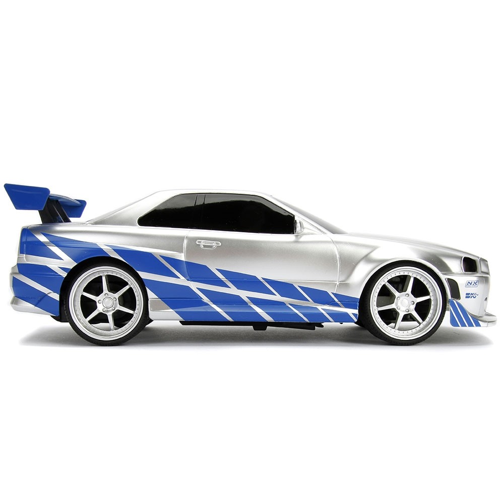 Masina Jada Toys Fast and Furious Nissan Skyline GTR cu telecomanda image 5