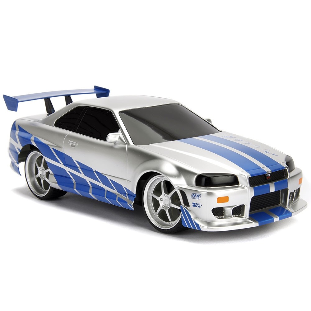 Masina Jada Toys Fast and Furious Nissan Skyline GTR cu telecomanda image 6
