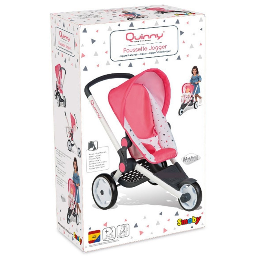 Carucior pentru papusi Smoby Quinny Jogger image 5