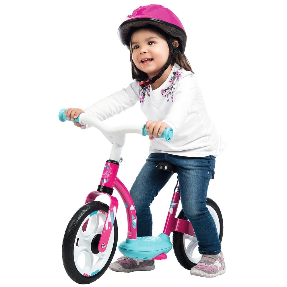 Bicicleta fara pedale Smoby Comfort pink image 1