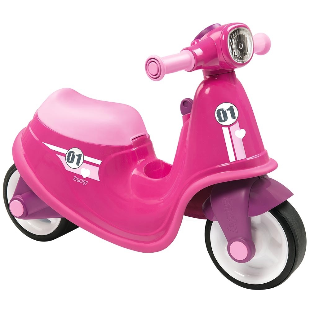 Scuter Smoby Scooter Ride-On pink