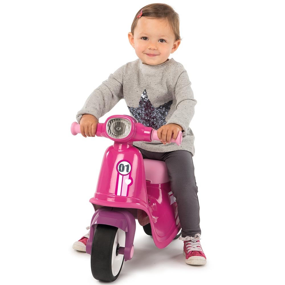Scuter Smoby Scooter Ride-On pink image 4