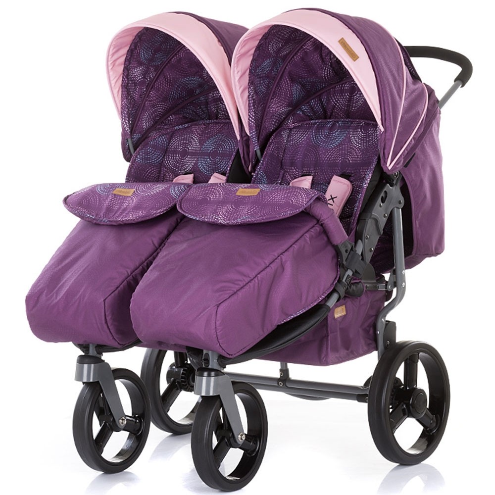 Carucior gemeni Chipolino Twix amethyst image 1