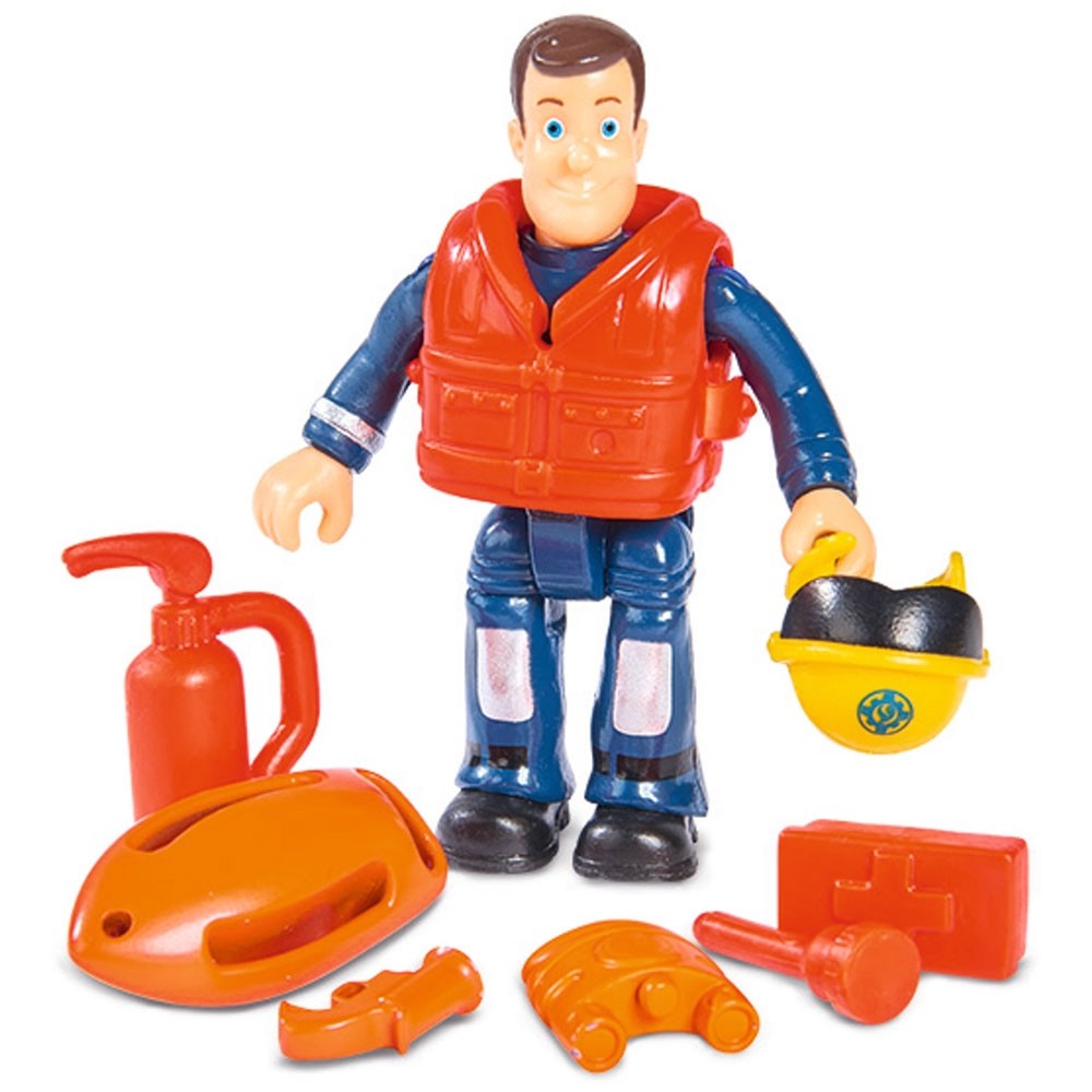 Masina de pompieri Simba Fireman Sam, Sam Hydrus cu figurina si accesorii image 2