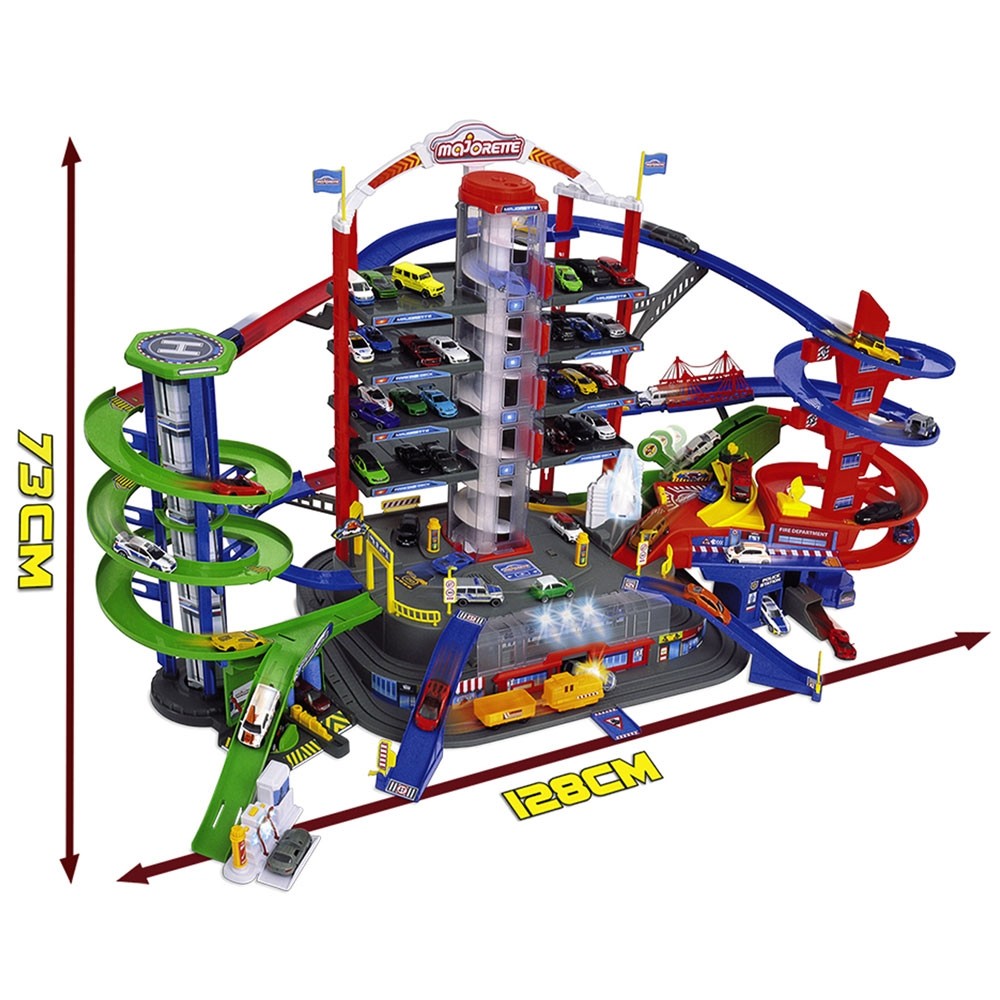 Pista de masini Majorette Super City Garage image 1