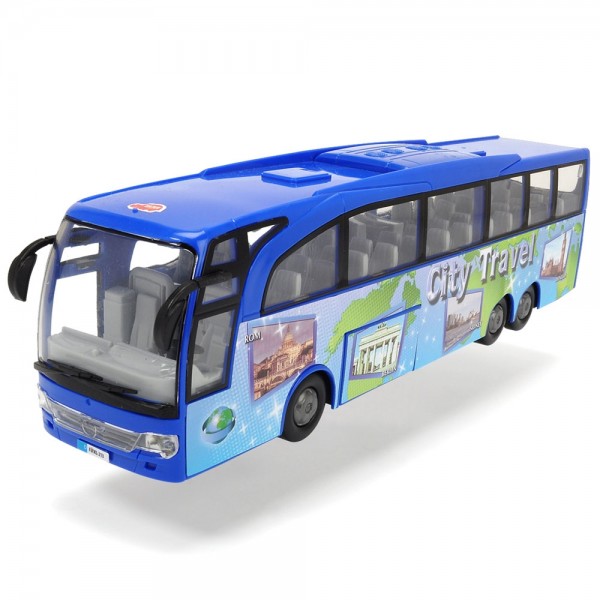 Autobus Dickie Toys Touring Bus albastru image 1