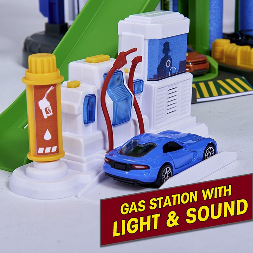 Pista de masini Majorette Super City Garage image 3