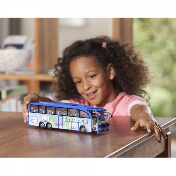 Autobus Dickie Toys Touring Bus albastru image 5