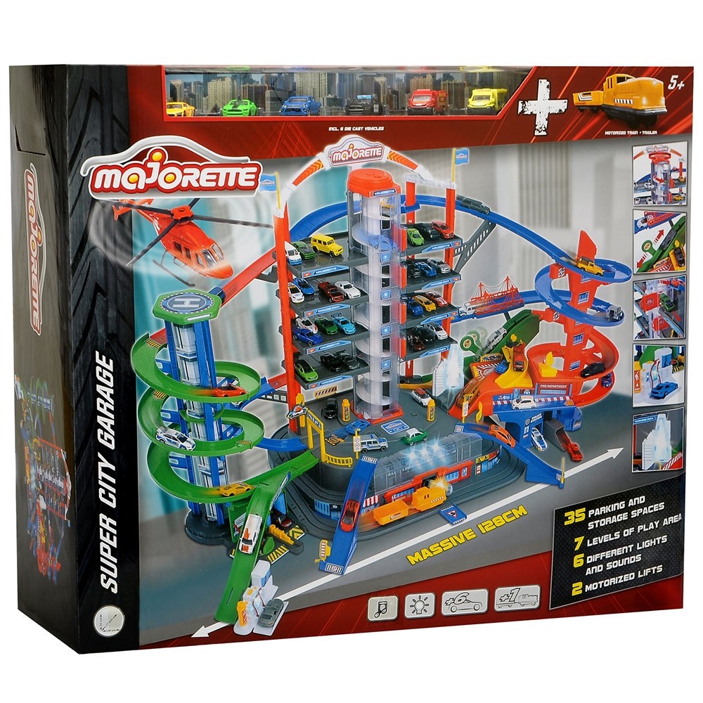 Pista de masini Majorette Super City Garage image 23