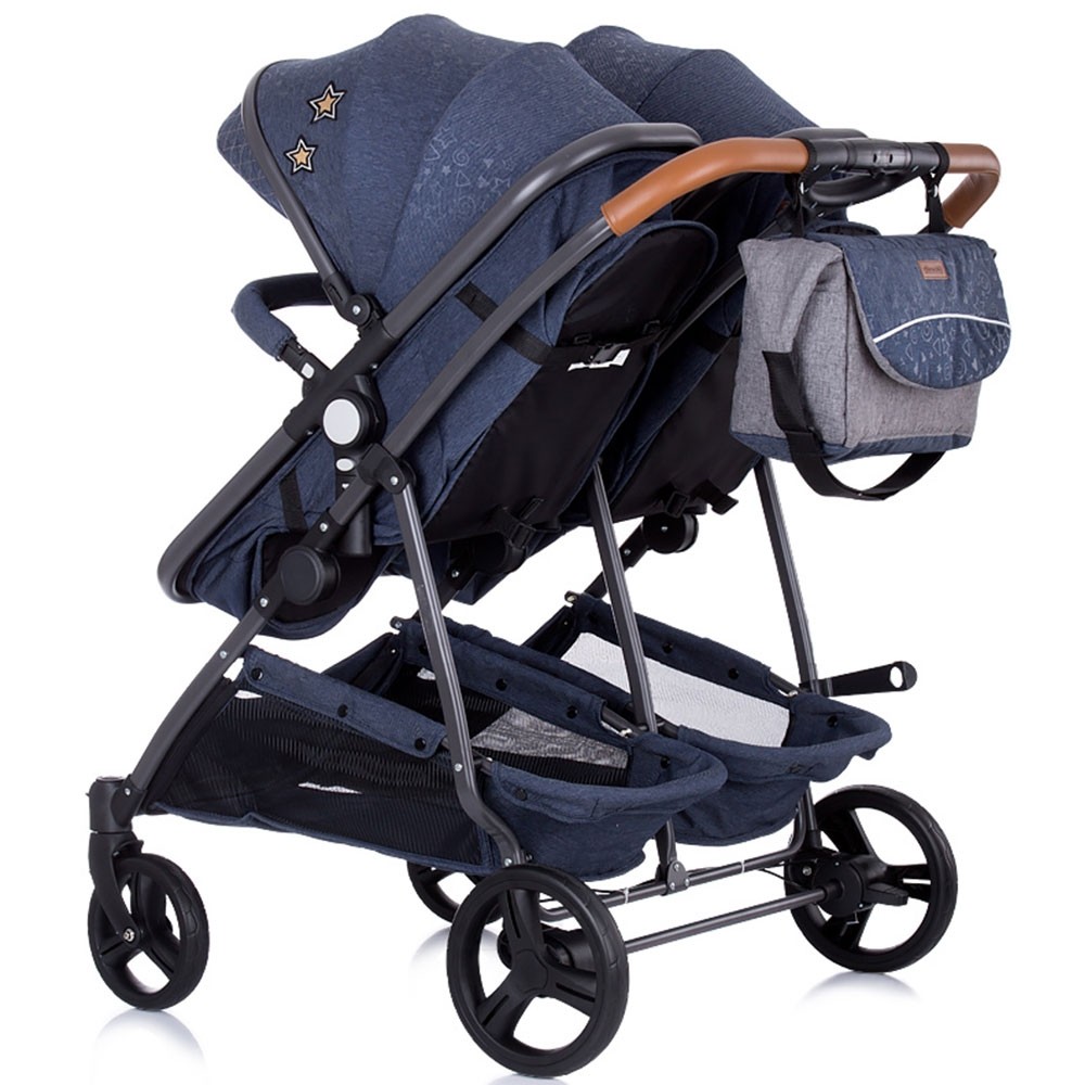 Carucior gemeni Chipolino Duo Smart denim image 9