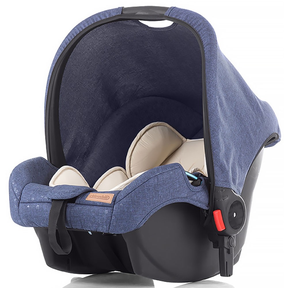 Carucior Chipolino Avia 3 in 1 blue linen image 2