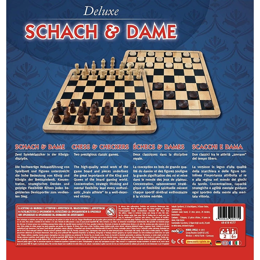 Joc Noris Deluxe Chess and Checkers image 2