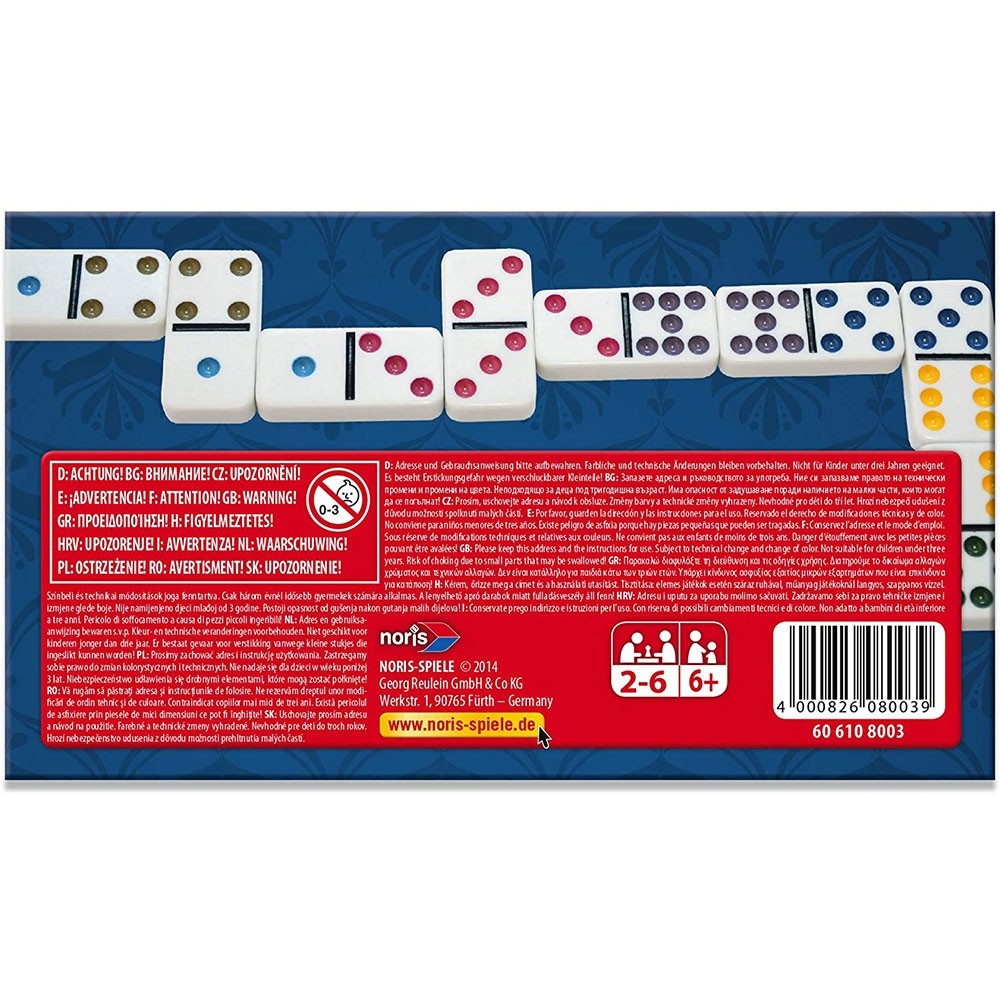 Joc Noris Deluxe Double 9 Domino image 2