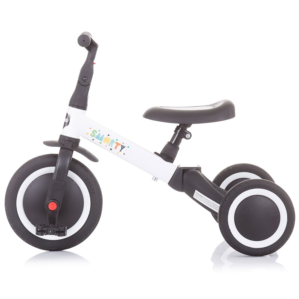 Tricicleta si bicicleta Chipolino Smarty 2 in 1 white image 2