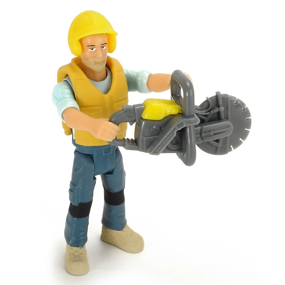 Excavator Dickie Toys Playlife Excavator Set cu figurina si accesorii image 3