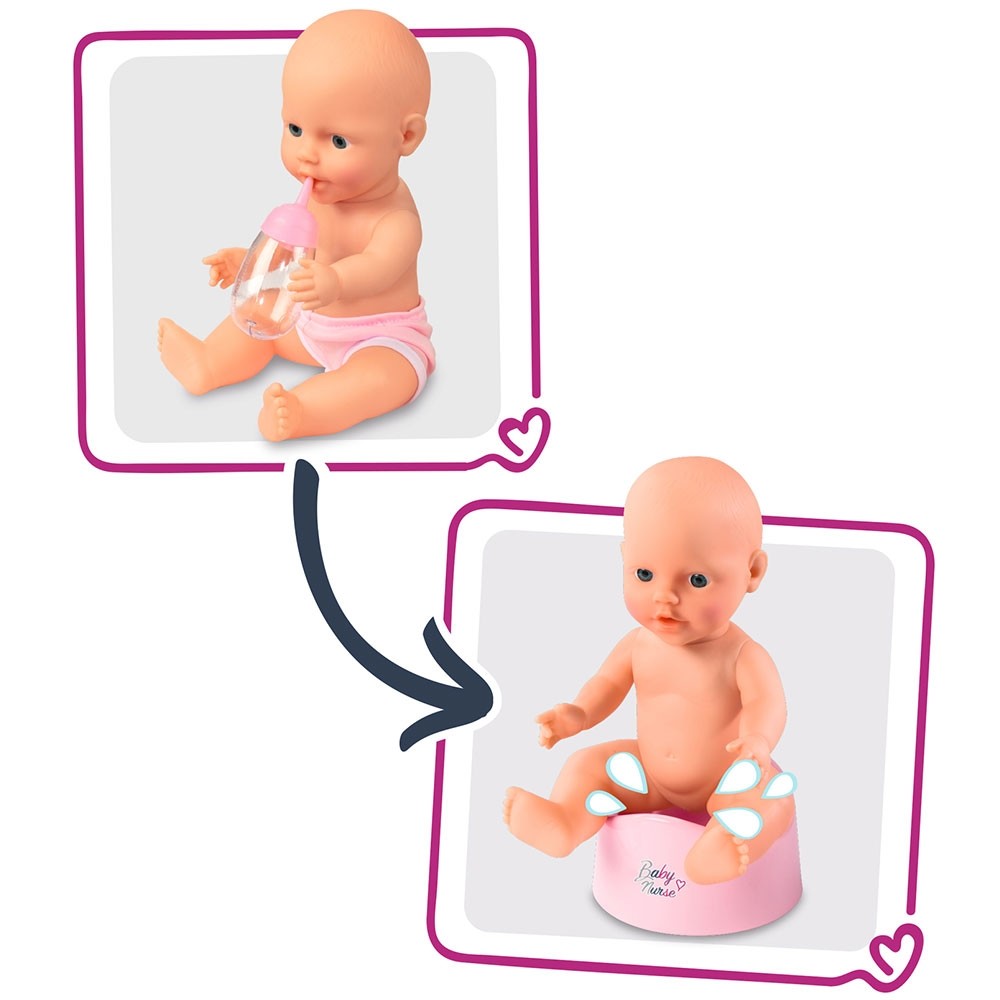 Patut Co-Sleeper pentru papusi Smoby Baby Nurse 2 in 1 image 7