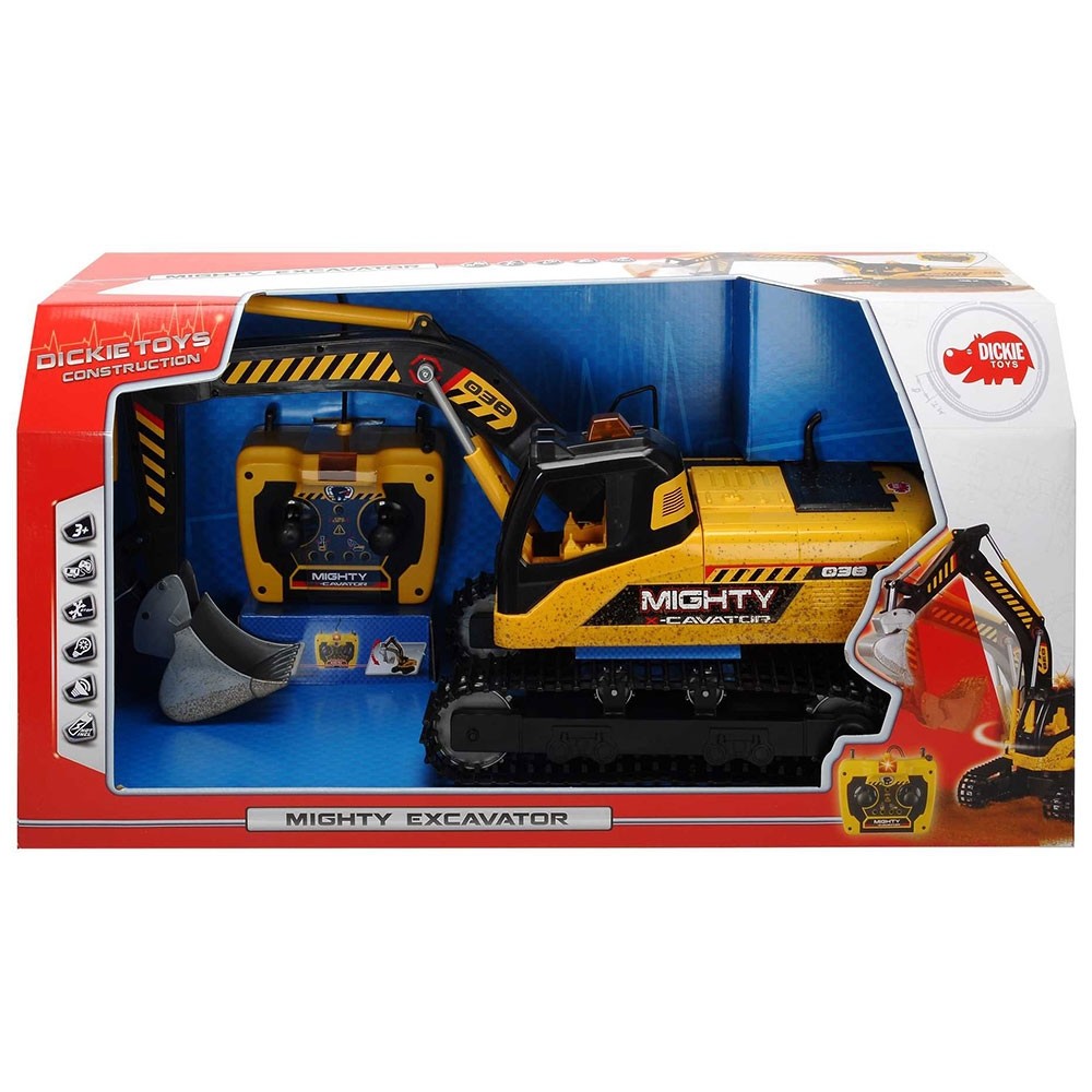 Excavator Dickye Toys Mighty cu telecomanda image 1