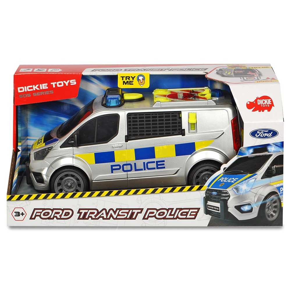 Masina de politie Dickie Toys Ford Transit image 1