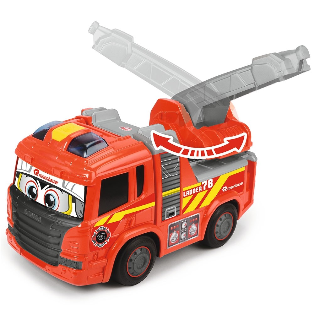 Masina de pompieri Dickie Toys Happy Scania Fire Truck image 3