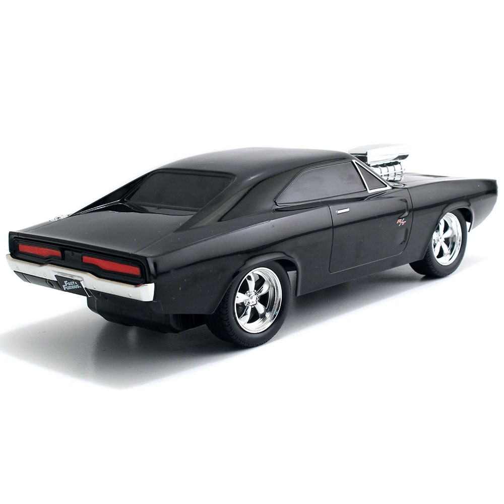 Masina Jada Toys Fast and Furious Dodge Charger 1970 cu telecomanda image 4