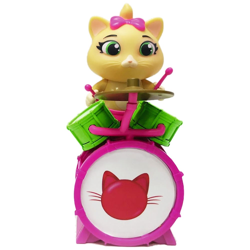 Figurina Smoby 44 Cats Pilou 7,7 cm cu tobe