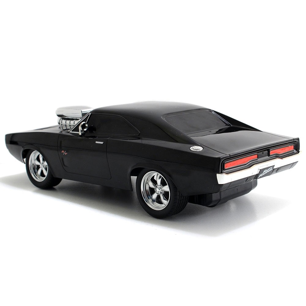 Masina Jada Toys Fast and Furious Dodge Charger 1970 cu telecomanda image 6