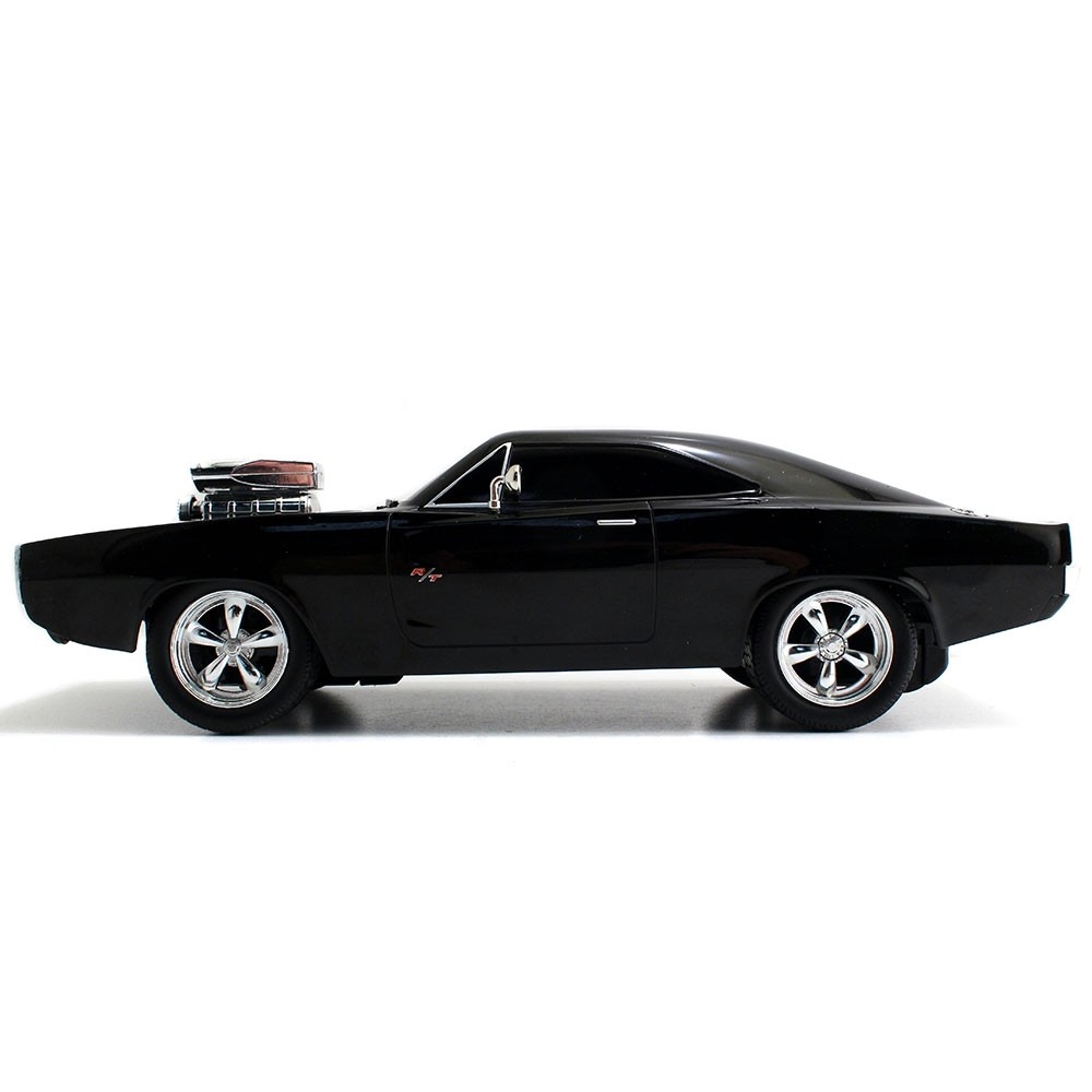 Masina Jada Toys Fast and Furious Dodge Charger 1970 cu telecomanda image 7