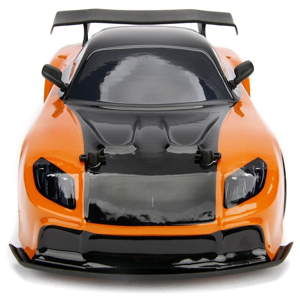 Masina Jada Toys Fast and Furious Mazda RX-7 Drift cu anvelope si telecomanda image 9