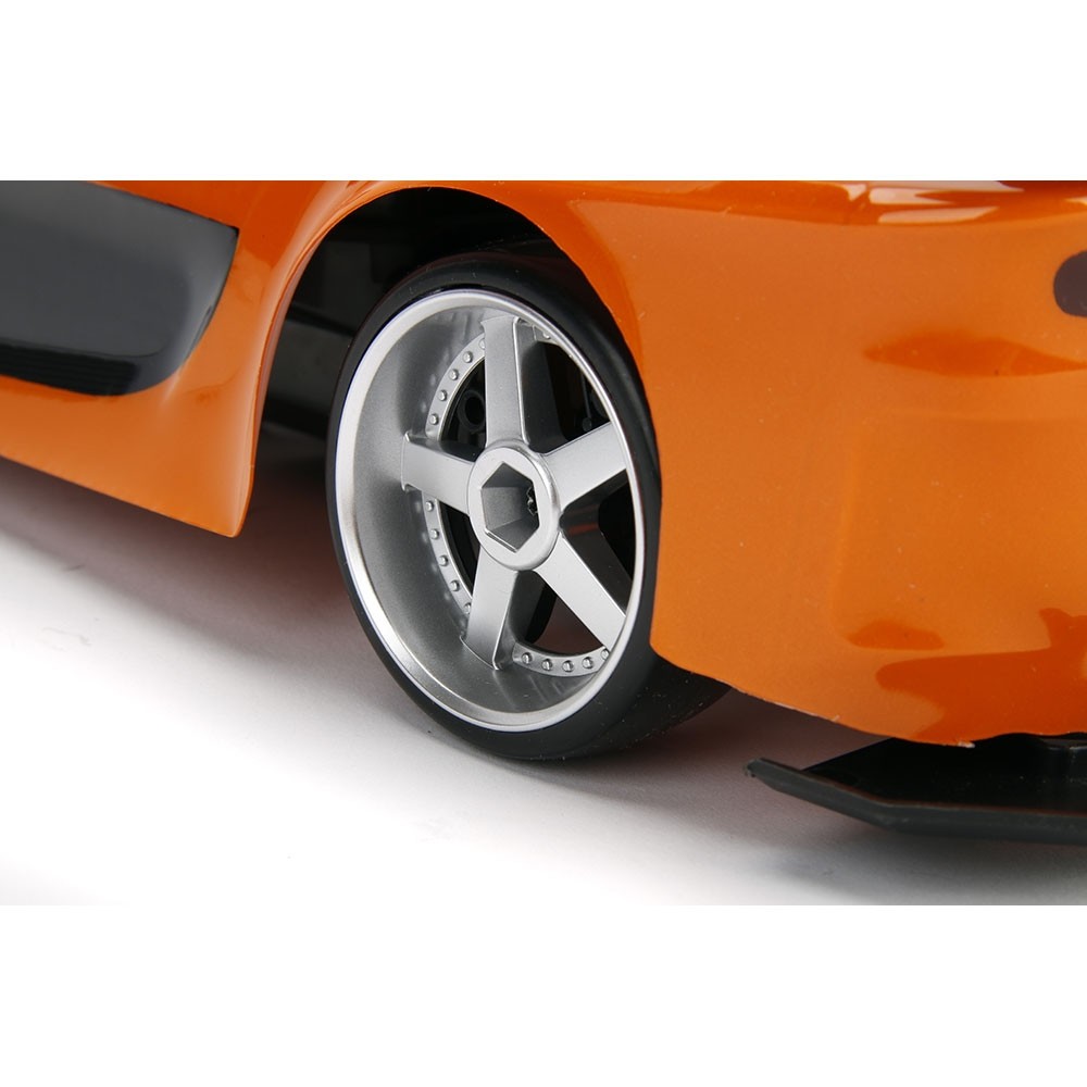Masina Jada Toys Fast and Furious Mazda RX-7 Drift cu anvelope si telecomanda image 10