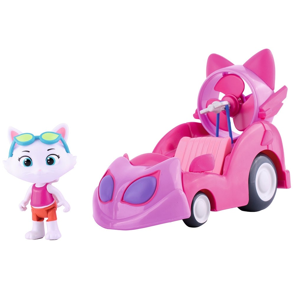 Motocicleta Smoby 44 Cats cu figurina Milady 7,7 cm image 1