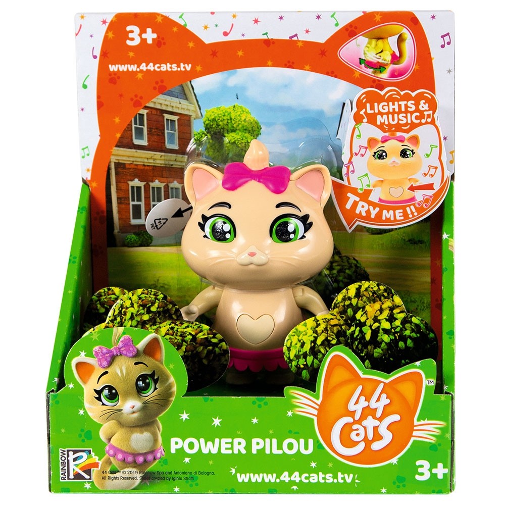 Figurina Smoby 44 Cats Pilou 15,3 cm cu sunete si lumini image 1