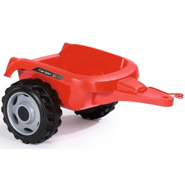 Tractor cu pedale si remorca Smoby Farmer XL rosu image 1