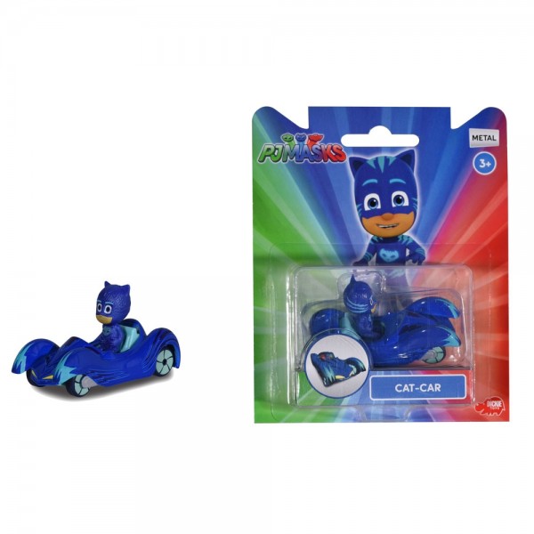 Masina Dickie Toys Eroi in Pijamale Cat-Car cu figurina image 2
