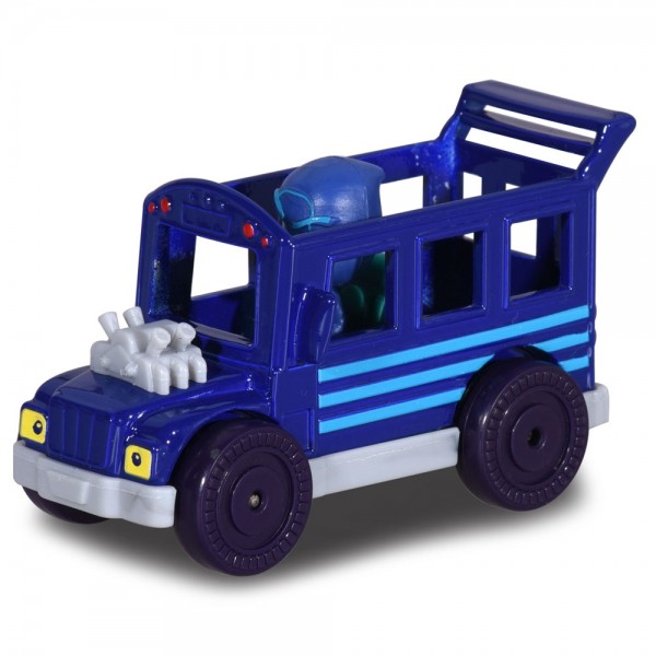 Masina Dickie Toys Eroi in Pijamale Night Ninja Bus cu figurina image 1