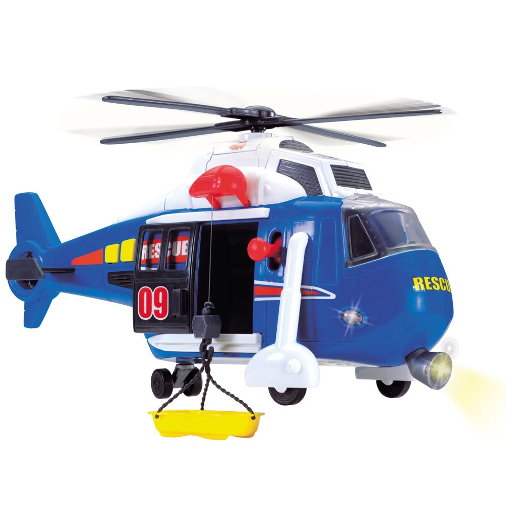 Jucarie Dickie Toys Elicopter Air Rescue cu sunete si lumini image 3