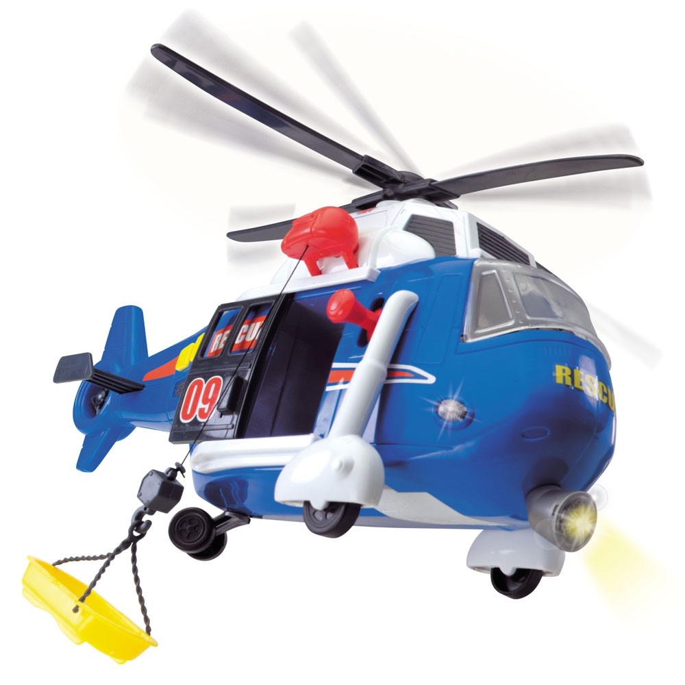 Jucarie Dickie Toys Elicopter Air Rescue cu sunete si lumini image 5