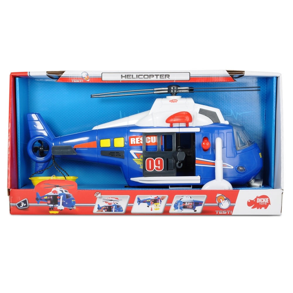Jucarie Dickie Toys Elicopter Air Rescue cu sunete si lumini image 7
