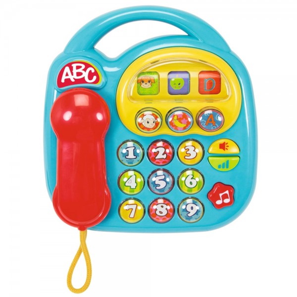 Jucarie Simba ABC Telefon muzical albastru