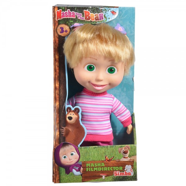 Papusa Simba Masha and the Bear 23 cm Masha Movie Director image 2