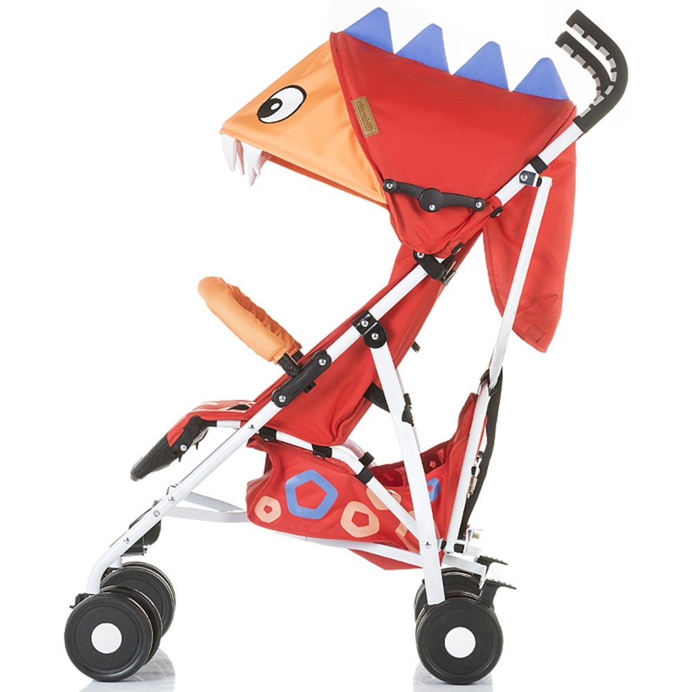 Carucior sport Chipolino Ergo red baby dragon image 2