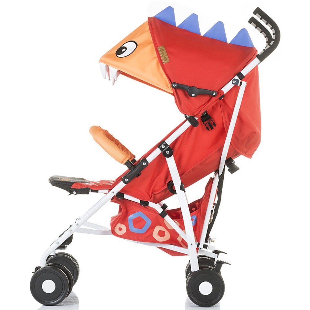 Carucior sport Chipolino Ergo red baby dragon image 3