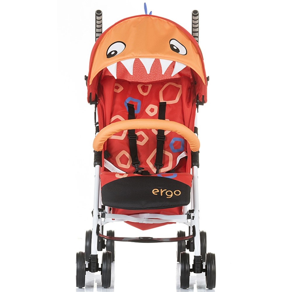 Carucior sport Chipolino Ergo red baby dragon image 4