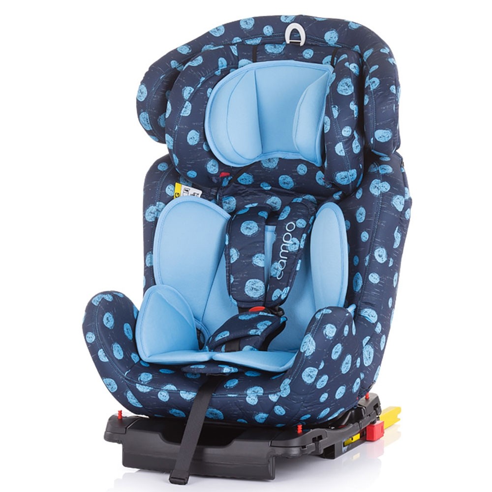 Scaun auto Chipolino Campo 0-36 kg dots sky cu sistem Isofix