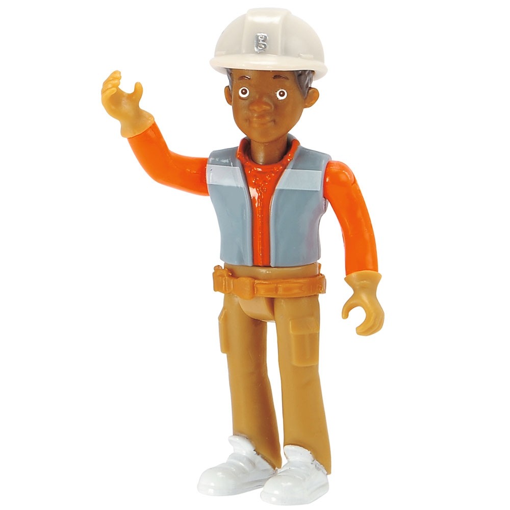 Buldozer Dickie Toys Bob Constructorul Action Team Muck cu 1 figurina Leo image 4