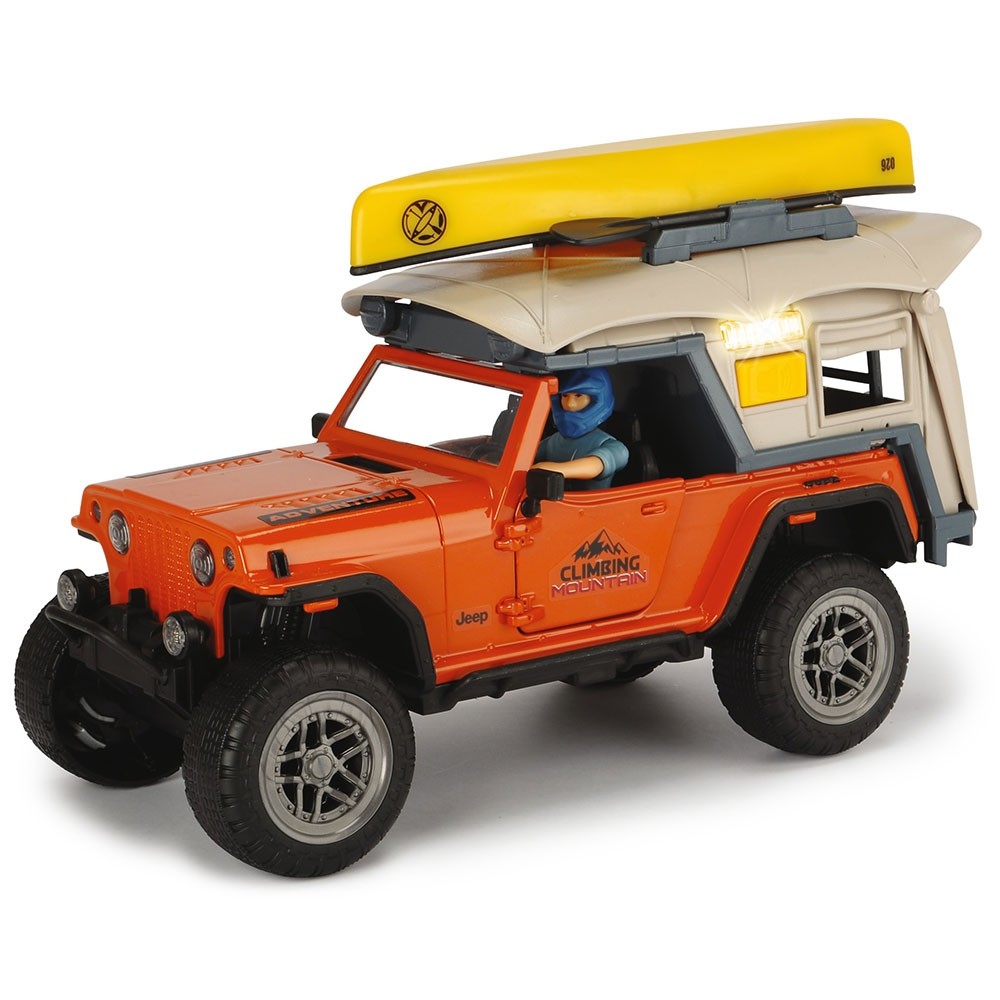 Masina Dickie Toys Playlife Camping Set cu figurina si accesorii image 1