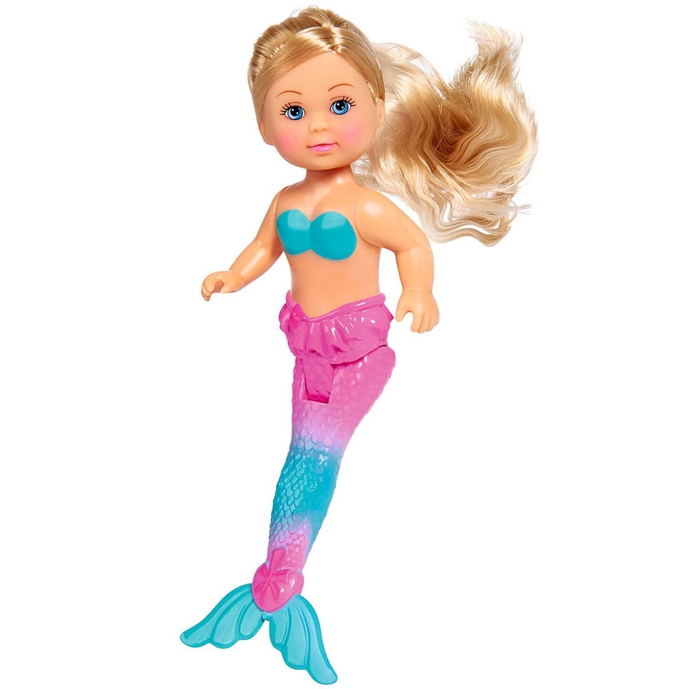 Set Simba Steffi Love Mermaid Friends papusa 29 cm, papusa 12 cm, delfin si accesorii image 2