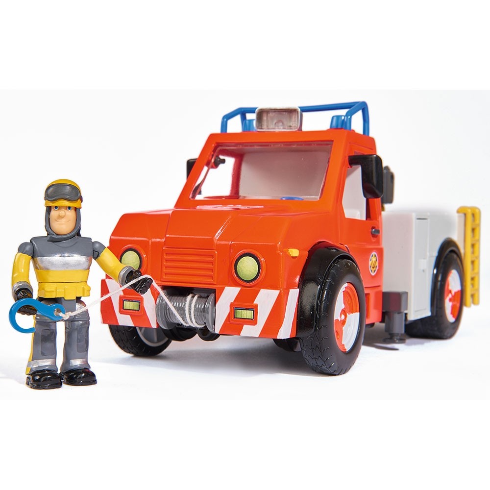 Masina de pompieri Simba Fireman Sam Phoenix cu figurina, cal si accesorii image 3